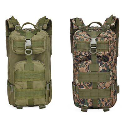 Compact Dual Main Compartment Custom Tactical Backpack 3D Pouch Bag