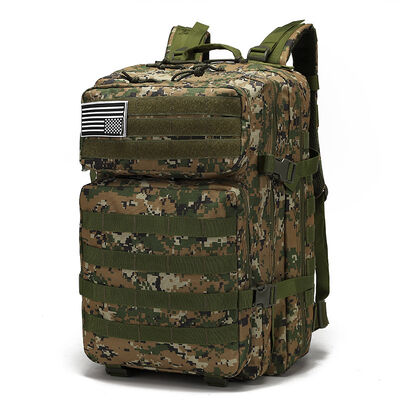 4 Layer Large Compartment Custom Tactical Backpack MOLLE Rucksack