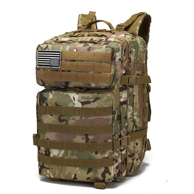 4 Layer Large Compartment Custom Tactical Backpack MOLLE Rucksack