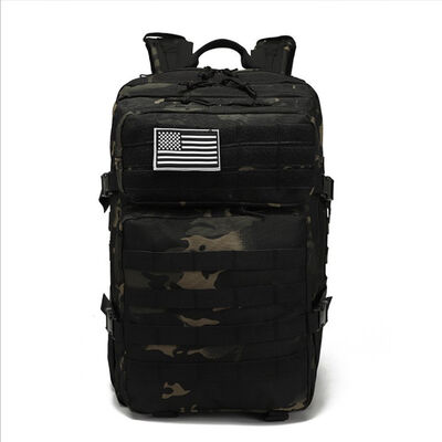 4 Layer Large Compartment Custom Tactical Backpack MOLLE Rucksack