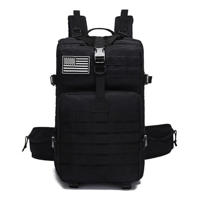 Tactical Backpack Waist Pouch Y Strap Outdoor Rucksack Bag 33L