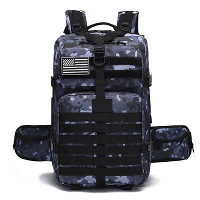 Tactical Backpack Waist Pouch Y Strap Outdoor Rucksack Bag 33L