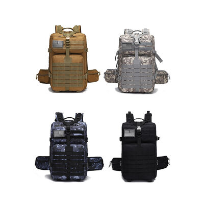 Tactical Backpack Waist Pouch Y Strap Outdoor Rucksack Bag 33L