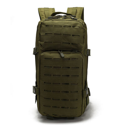 Laser Cut MOLLE Tactical Backpack Survival Rucksack Outdoor 30L