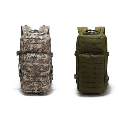 Laser Cut MOLLE Tactical Backpack Survival Rucksack Outdoor 30L