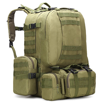 Modular Camouflage Tactical Backpack 3 In 1 Combat Rucksack Outdoor