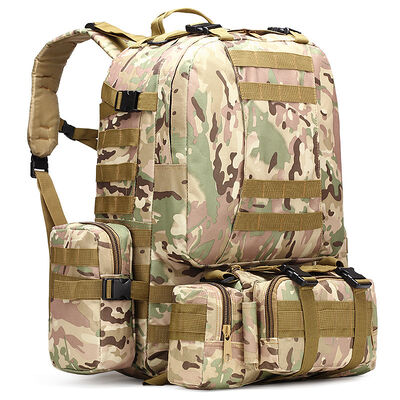 Modular Camouflage Tactical Backpack 3 In 1 Combat Rucksack Outdoor