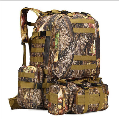 Modular Camouflage Tactical Backpack 3 In 1 Combat Rucksack Outdoor