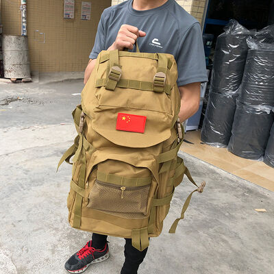 Large Capacity Tactical Rucksack Trekking Backpack Outdoor 75L