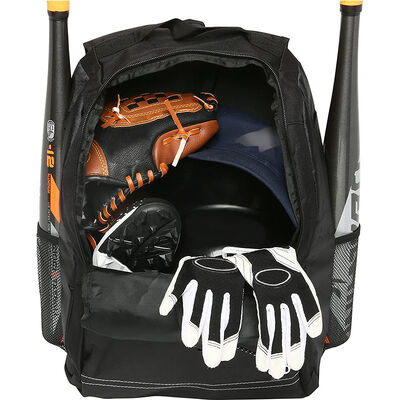 Baseball Backpack With Bat Holders T Ball Softball Bag 32L Water Resistant