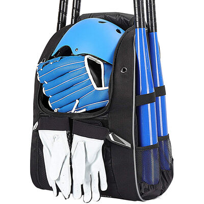 Premium 4 Bat Baseball Backpack Softball Equipment Bag 45L Water Resistant