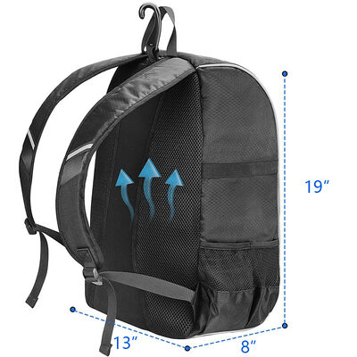 Premium 4 Bat Baseball Backpack Softball Equipment Bag 45L Water Resistant