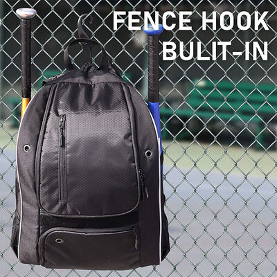 Premium 4 Bat Baseball Backpack Softball Equipment Bag 45L Water Resistant