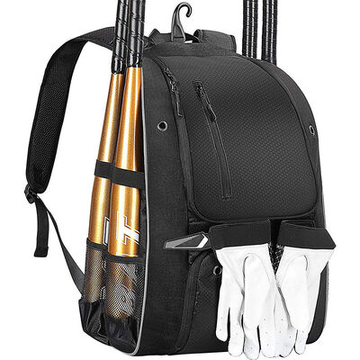Premium 4 Bat Baseball Backpack Softball Equipment Bag 45L Water Resistant