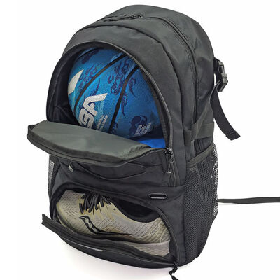 Sports Basketball Backpack Gym Bag With Shoe Compartment Soccer Daypack