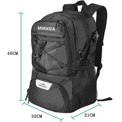 Sports Basketball Backpack Gym Bag With Shoe Compartment Soccer Daypack