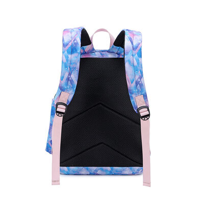 Galaxy Print 3 Piece Campus Backpack Set with Lunch Bag 20L Water Resistant