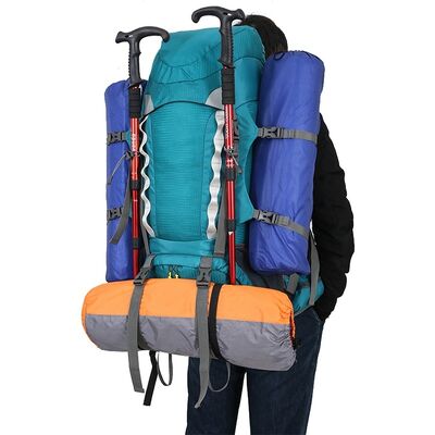 80L All Weather Reflective Custom Hiking Backpack Outdoor Trekking