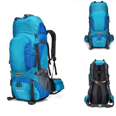 Wilderness Camping Pack Custom Hiking Backpack Rugged Outdoor Trekking