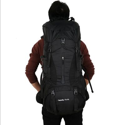 66L Custom Suspension Frame Backpack Expandable Alpine Trekking Rucksack