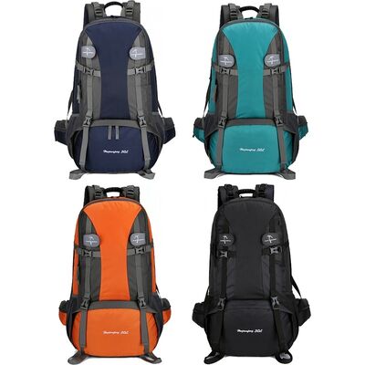 35L Multi Compartment Custom Hiking Backpack Ergonomic Handle