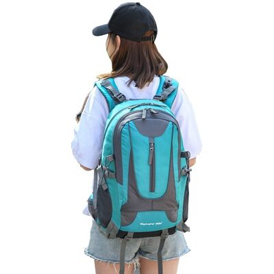 36L Classic Custom Hiking Backpack Vertical Zipper Outdoor Sports