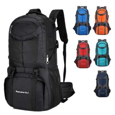 43L Custom Hiking Backpack Large Camping Trekking Rucksack Waterproof