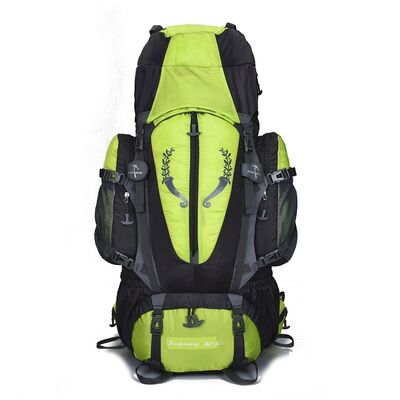 58L Multi Pocket Custom Hiking Backpack Breathable Trekking Rucksack