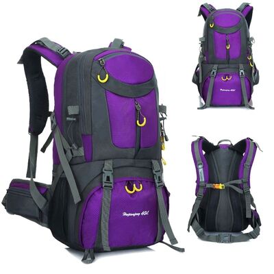 45L Lightweight Hiking Daypack Outdoor Sports Trekking Bag Waterproof