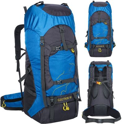 68L Custom Technical Mountaineering Backpack Honeycomb Trekking Rucksack