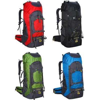 68L Custom Technical Mountaineering Backpack Honeycomb Trekking Rucksack