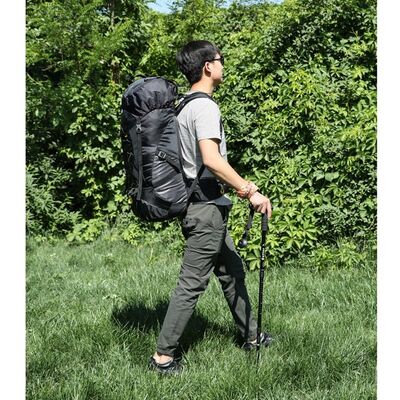 68L Custom Technical Mountaineering Backpack Honeycomb Trekking Rucksack