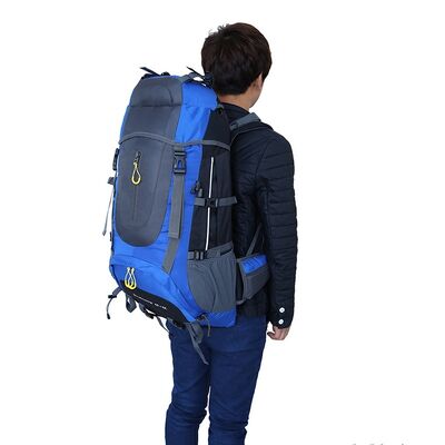 85L Reflective Trekking Rucksack Custom Hiking Backpack All Weather