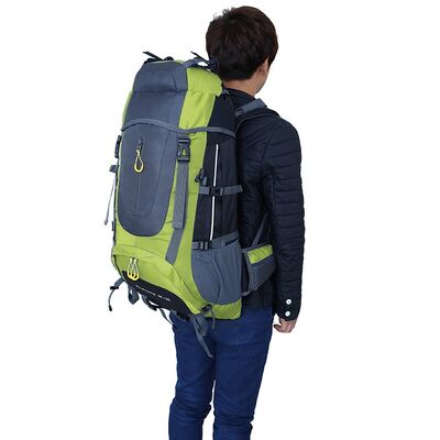 85L Reflective Trekking Rucksack Custom Hiking Backpack All Weather