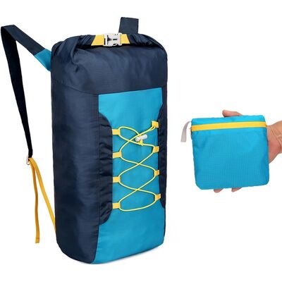 Roll Top Waterproof Custom Lightweight Backpack 43L Water Resistant