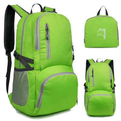 Multi Pocket Custom Lightweight Backpack Compression Strap 23L