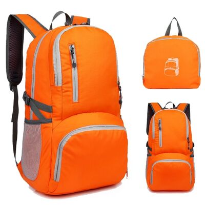 Multi Pocket Custom Lightweight Backpack Compression Strap 23L