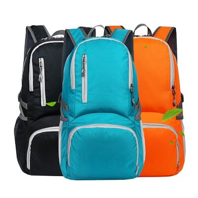 Multi Pocket Custom Lightweight Backpack Compression Strap 23L