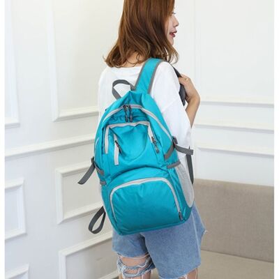 Multi Pocket Custom Lightweight Backpack Compression Strap 23L