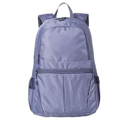 Double Chamber Custom Lightweight Backpack Expandable Pleated