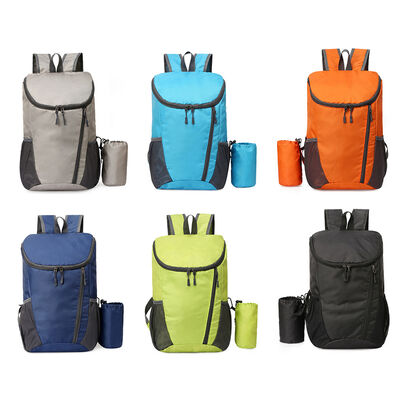 Top Loading Custom Lightweight Backpack Wide Opening Foldable