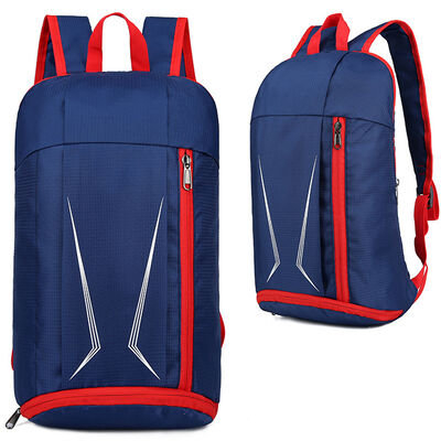 Geometric Print Custom Lightweight Backpack Reflective Slim Capsule