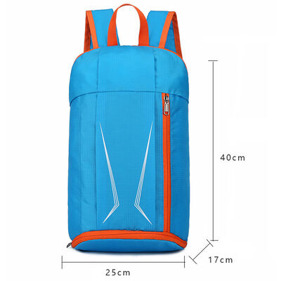 Geometric Print Custom Lightweight Backpack Reflective Slim Capsule