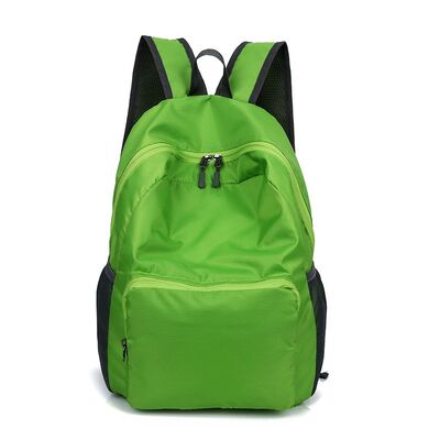 Square Pocket Custom Lightweight Backpack Flat Pack Folding 27L