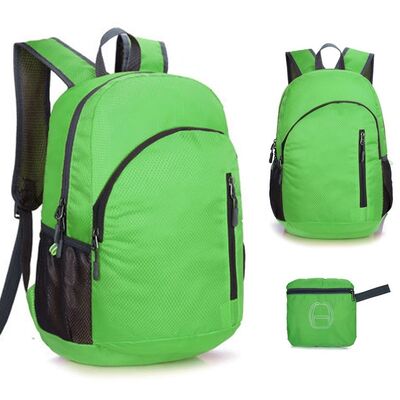 Crescent Pocket Custom Lightweight Backpack Layering Folding Travel