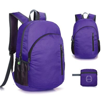 Crescent Pocket Custom Lightweight Backpack Layering Folding Travel
