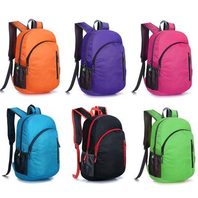 Crescent Pocket Custom Lightweight Backpack Layering Folding Travel