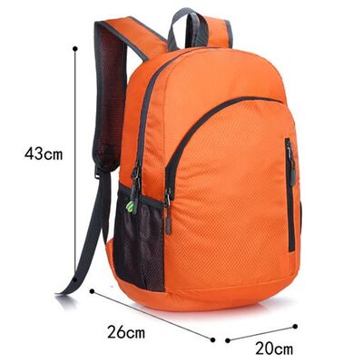 Crescent Pocket Custom Lightweight Backpack Layering Folding Travel