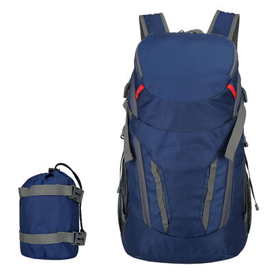 Daisy Chain Sternum Strap Folding Hiking Backpack 36L Water Resistant