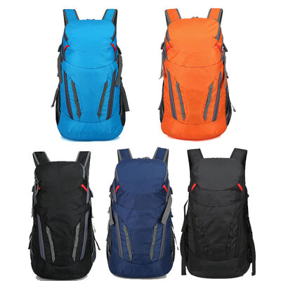 Daisy Chain Sternum Strap Folding Hiking Backpack 36L Water Resistant